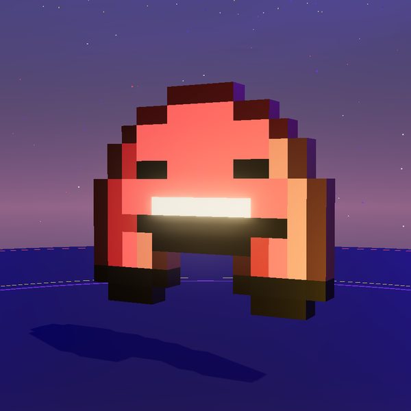 Heel's Grin 3D render