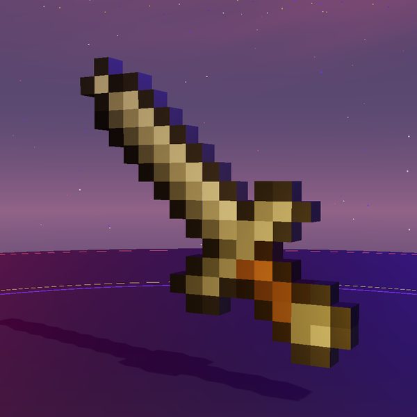 Plain Sword 3D render